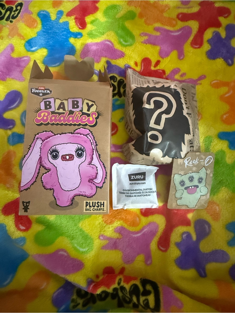 NWT Baby Baddies Plush Bag Charm - REEKO